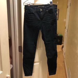 Express Mia Ankle Legging Mid-Rise Jeans